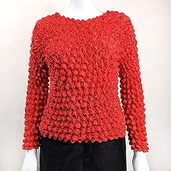 トップス PIECES SHEER POPCORN TOP AMERI VINTAGE PIECES SHEER POPCORN TOP AMERI VINTAGE